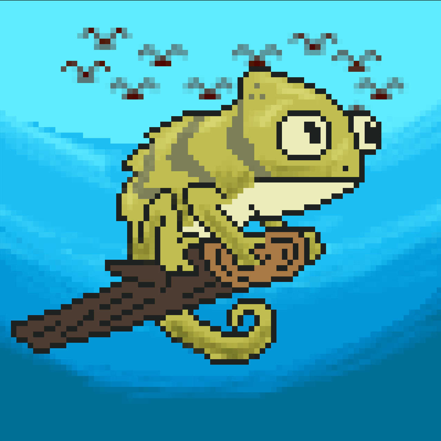 Pixeleon #018: Pterodactyleon (Animated)