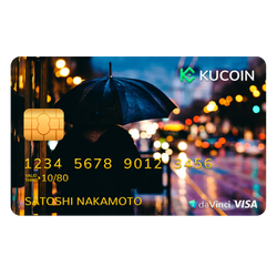 Elegant KuCoin Credit Card