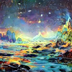 Premium Landscape Painting #93