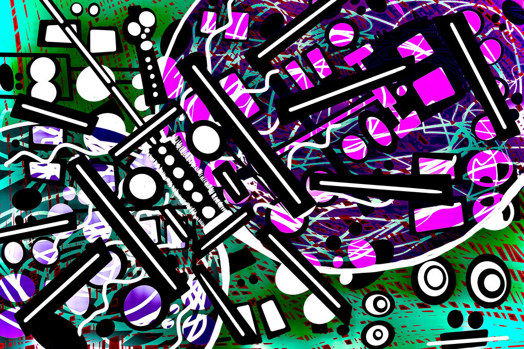 Bubble eye rectangle man -94-