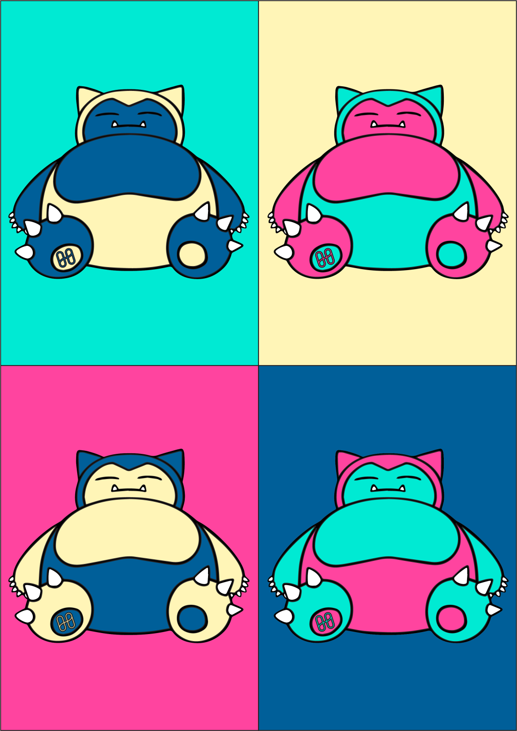 “POKEONE” Snorlax