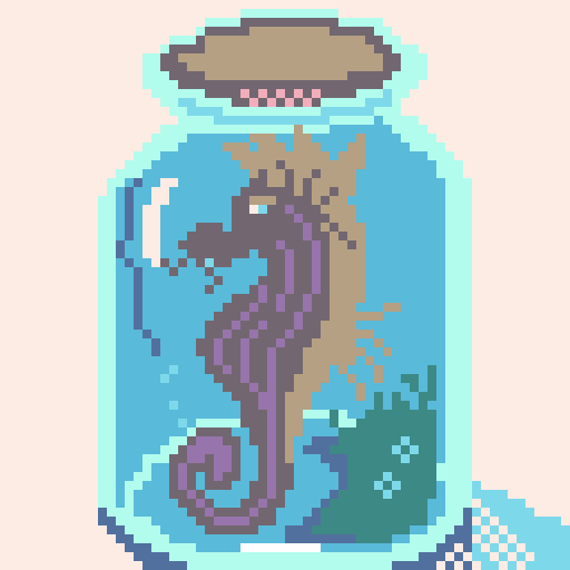 Kz-Cryptopunks #40/50 seahorse 