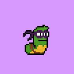 PixelLarva ‘Donatello Ninja Turtle’ #071