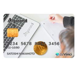 Elegant Algorand Credit Card