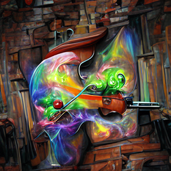 Violin Dimensions In The Room #15