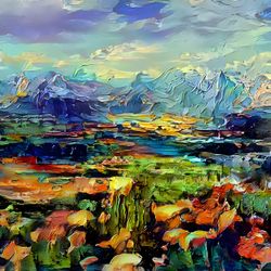 Premium Landscape Painting #60