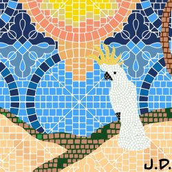 Cockatoo Digital Mosaic #4