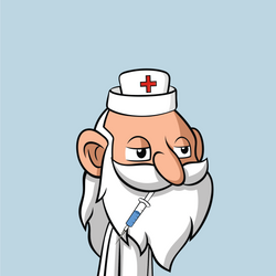 #24 Tired Santa Nurse