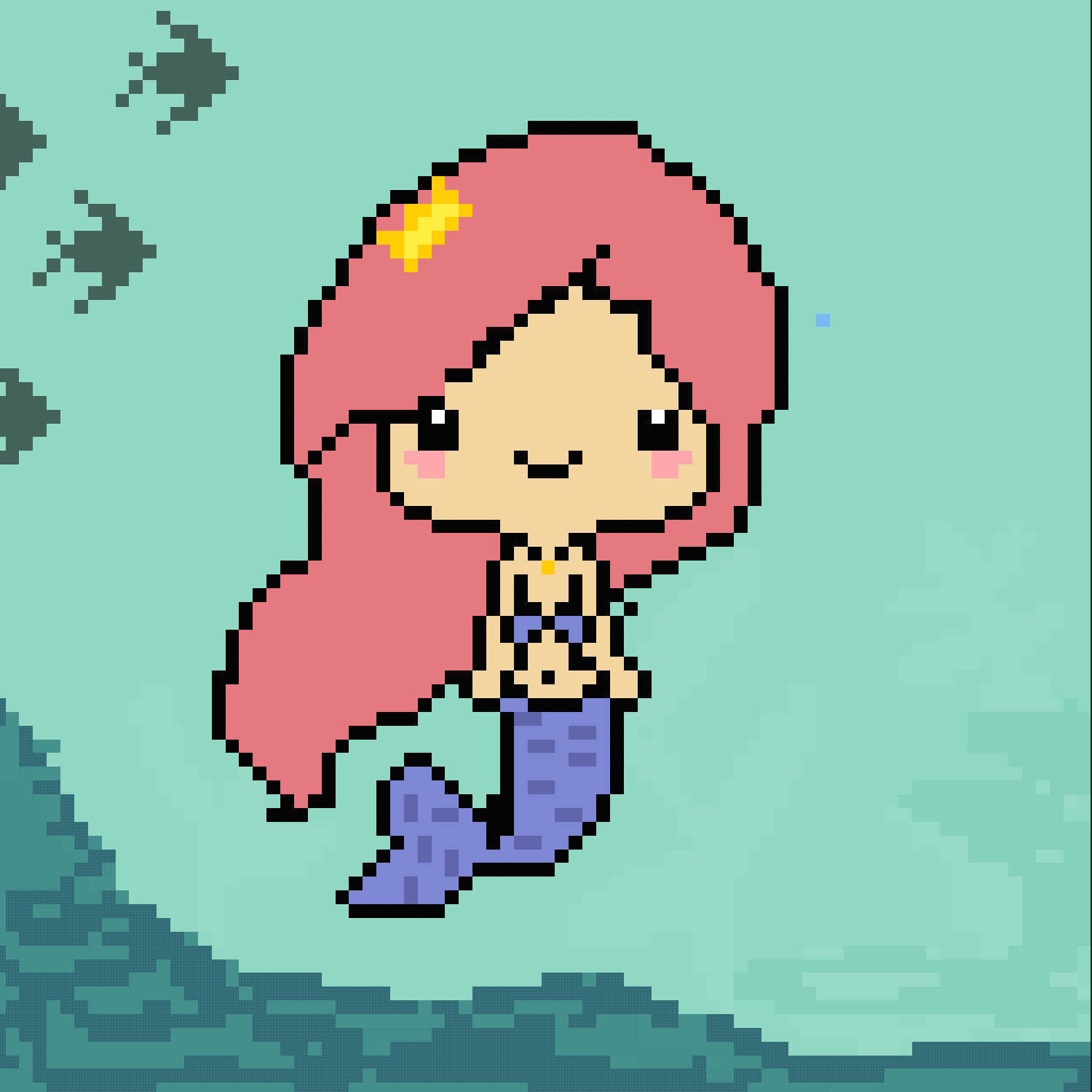 Pixel Mermaid #001: Me