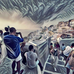 Santorini, what else?