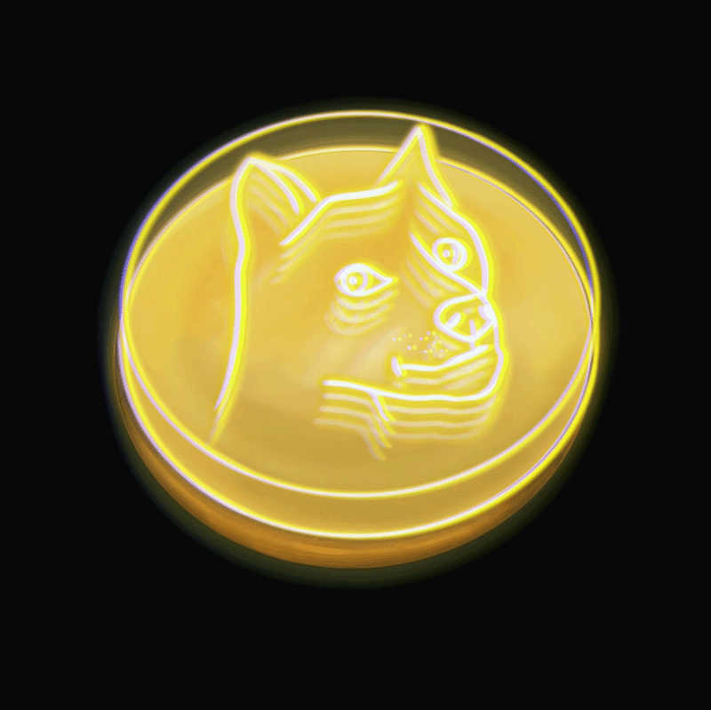 DOGE (Holographic Crypto Coin #003)