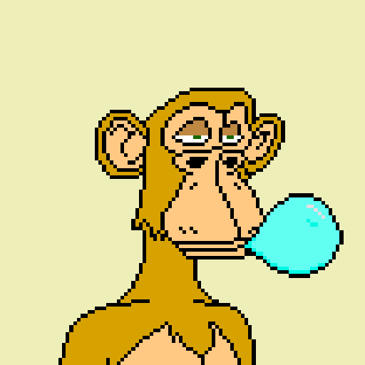 Bored Ape Pixel Art #12