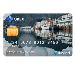 Elegant OKEX Credit Card