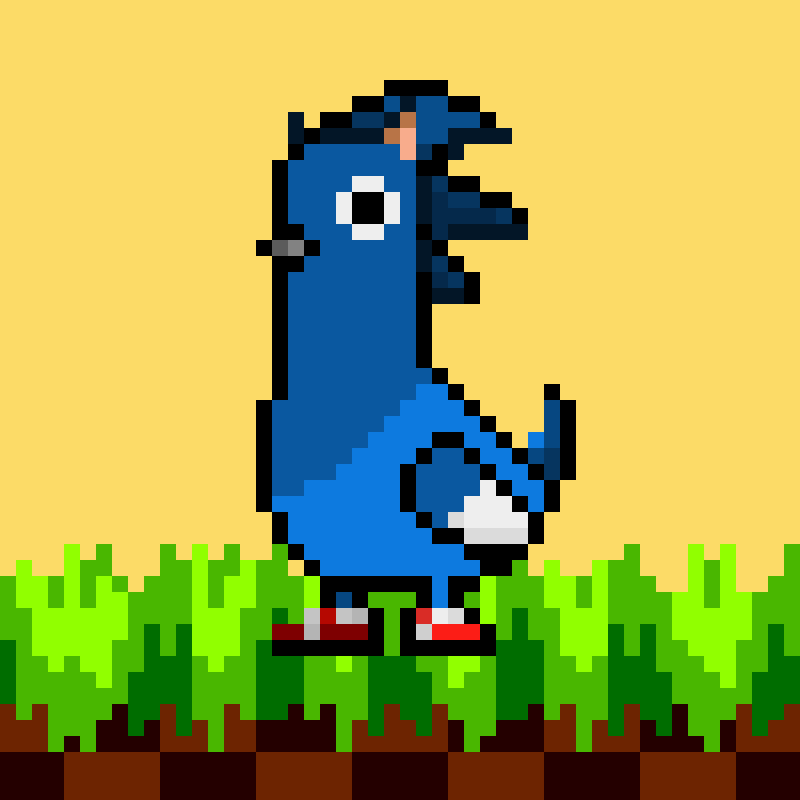 Pixel Pigeon #016 (Animated)
