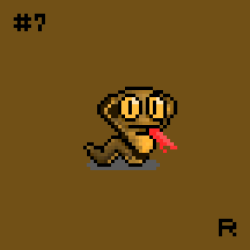#007 King Cobra - Pixel Snake