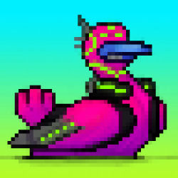 CRYPTODUCK #014 "CYBERPUNK DUCK"