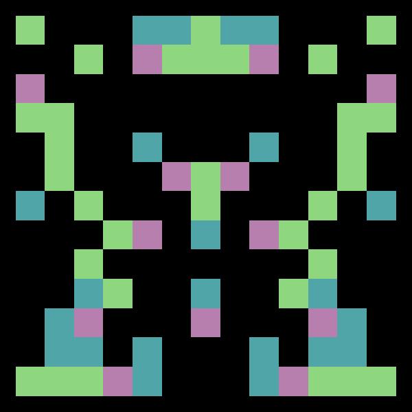 #10 Abstract Pixel Punks