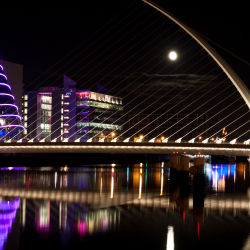 Dublin by night