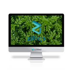 Zilliqa Desktop wallpaper leaf