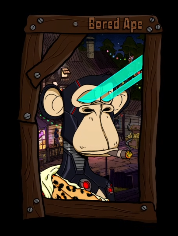 Trading Card Bored Ape