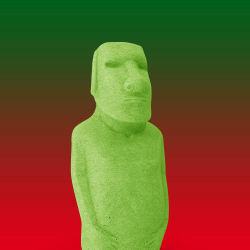 Crazy Moai #0136