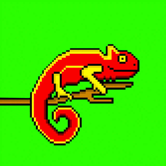 rainbow chameleon #3