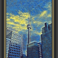 Starry Night: Tower over the six