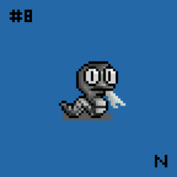 #008 Sea Snakes - Pixel Snake