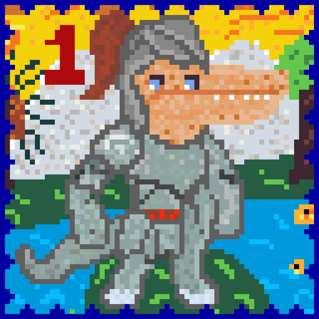 Pixel Alligators #01
