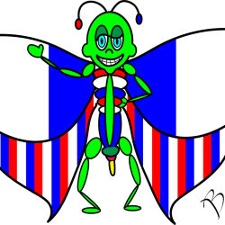 THE FRANCAISE BUGFLAG