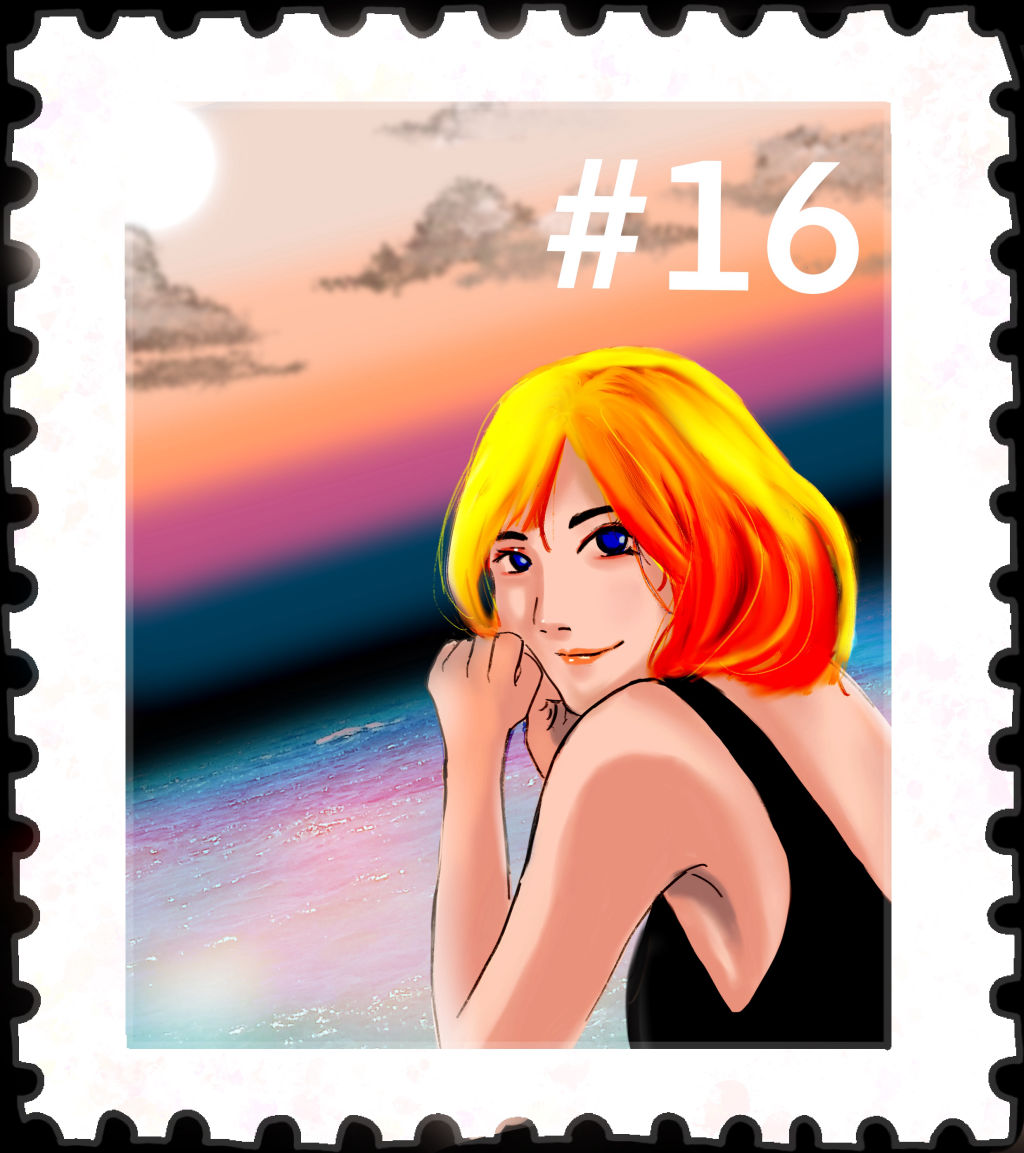 Girlfriend Stamp #016/999