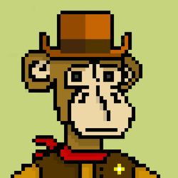 Cowboy ape #0029/1000