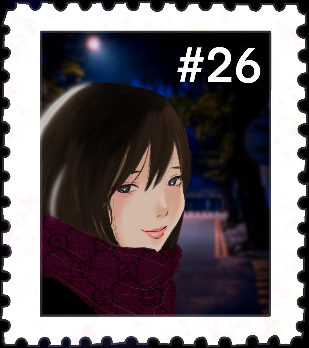 Girlfriend Stamp #026/999