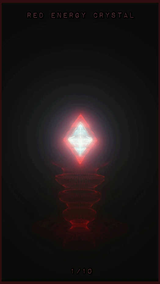 RED ENERGY CRYSTAL 🔮