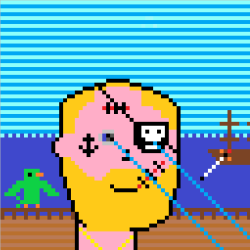 Pixel Pirate #0000 HODLen