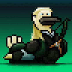 CRYPTODUCK #171 "THE LEGOLAS DUCK"