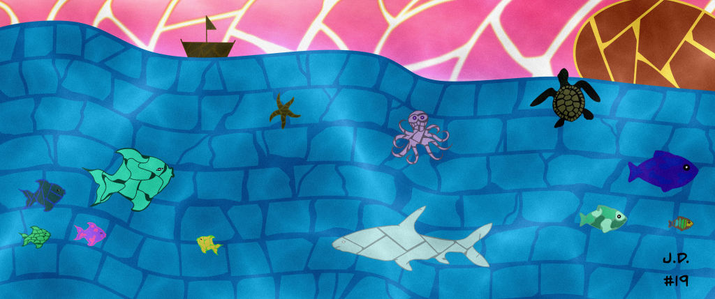 Colors of the Ocean Mosaic edition #19 