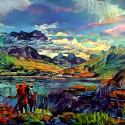 Premium Landscape Painting #33