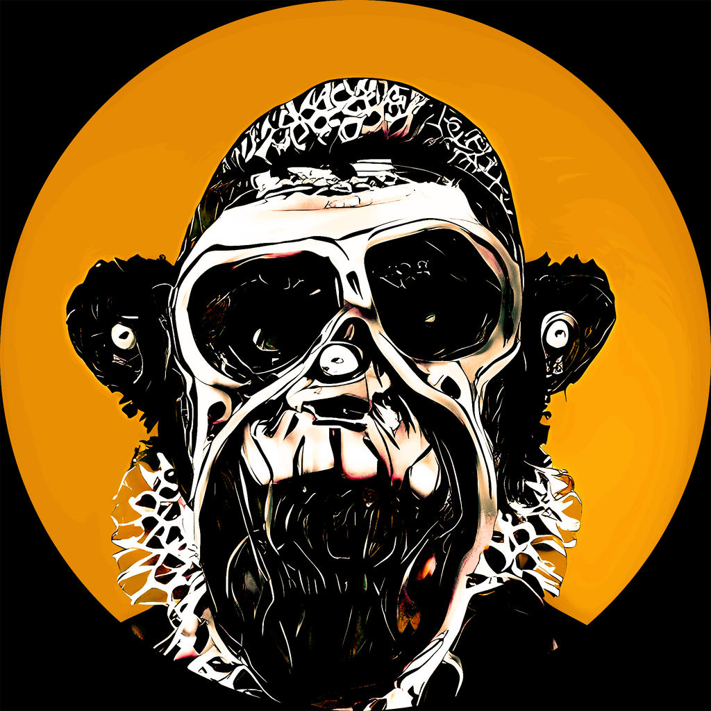 Zombie Cyborg Ape #10