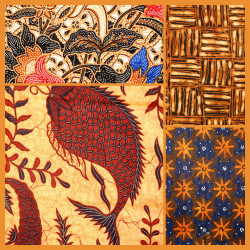 Batik Art Grid #3