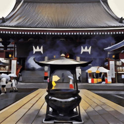 Ancient-Digital Temple