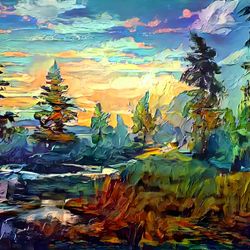 Premium Landscape Painting #32