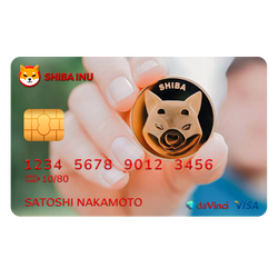 Elegant Shiba Inu 2022 Credit Card