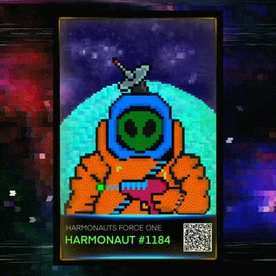 Harmonaut #1184 (AR Crypto Card)
