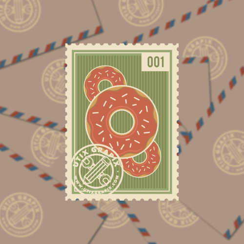 Collectible Postage Stamp No. 001