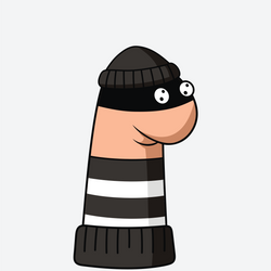 #110 Thief Sock