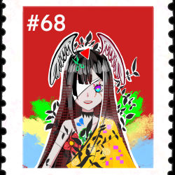 Girlfriend Stamp #068/999