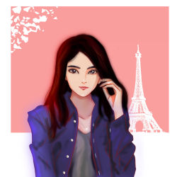 一目惚れ_simple coloring version