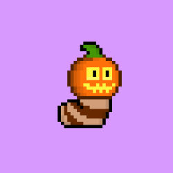 PixelLarva #036 Halloween