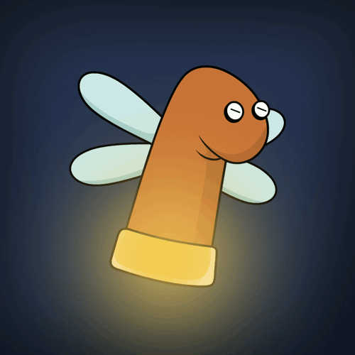 #119 Fireflies Sock [animated]